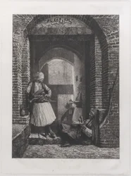 Arnaut-Wachhaus in Kairo, 1868
