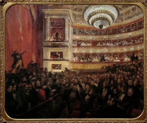 Die Premiere von Hernani (1830)