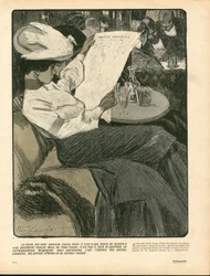 Der Butterteller, Satirisch in Farben