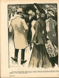 Der Butterteller, satirisch in Farben