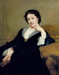 Porträt von Madeleine Brohan (1833-1900) von der Comédie-Française
