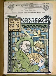 Porträt von Eugene Grasset (1841-1917) aus 