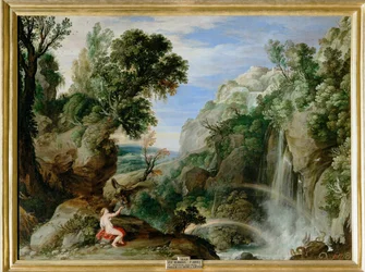 Paul Bril und P. P. Rubens: Landschaft mit Hebe und Jupiter