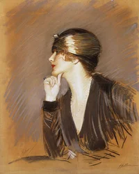 Porträt von Lucette, ca. 1913