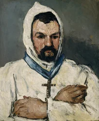 Antoine Dominique Sauveur Aubert, der Onkel des Künstlers, als Mönch