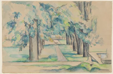 Kastanienallee im Jas de Bouffan, ca. 1878-90