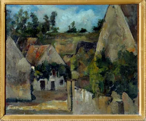 Carrefour de la rue Remy in Auvers sur Oise