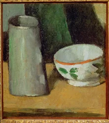 Milchschale und Krug