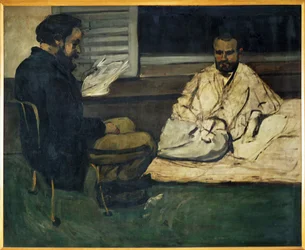 Paul Alexis liest bei Emile Zola