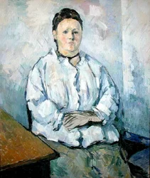 Porträt von Madame Cezanne, ca. 1880-85