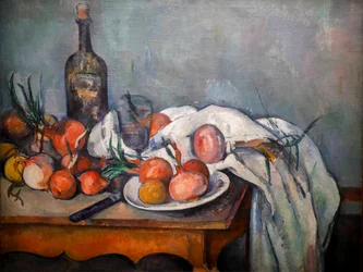 Stillleben mit Zwiebeln 1896-1898