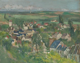 Auvers, Panoramablick