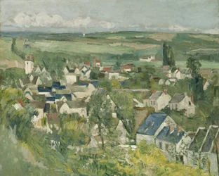 Auvers, Panoramablick, 1873-75
