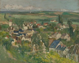 Auvers, Panoramablick, 1873-75