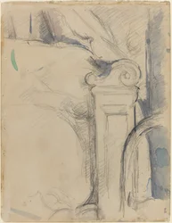 Bettpfosten [verso], ca. 1895