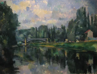 Die Brücke über die Marne in Créteil