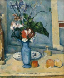 Die blaue Vase