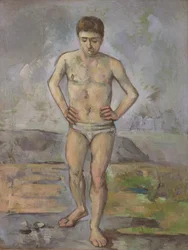 Der Badende, um 1885