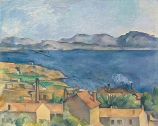Die Bucht von Marseille, gesehen von L