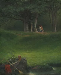 Opfergabe an den Gott Pan, 1855