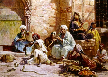 Die Schlangenbeschwörerin