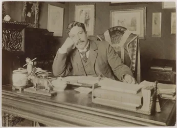 Porträt von Maurice Donnay 1859-1945, ca. 1890