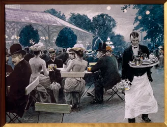 Ein Abend im Tivoli-Garten in Kopenhagen