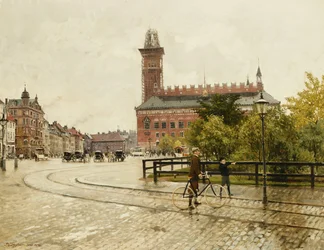 Raadhuspladsen, Kopenhagen, 1893