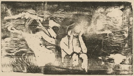 An den schwarzen Felsen Aux roches noires, um oder nach 1895
