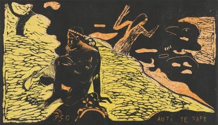 Auti te Pape Frauen am Fluss, 1894-1895