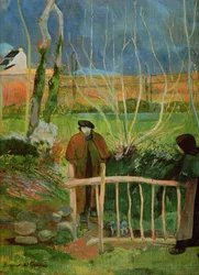 Bonjour Monsieur Gauguin, ca. 1889