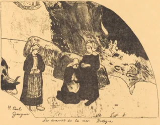 Dramen des Meeres, Bretagne, 1889