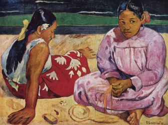 Frauen von Tahiti, oder Am Strand