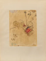 Köpfe und Vegetation, 1887