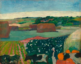 Heuhaufen in der Bretagne