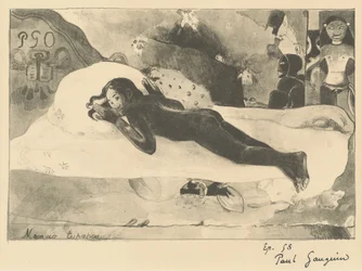 Manao Tupapau Sie wird von einem Geist heimgesucht, 1894