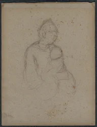 Mutter und Kind (recto)