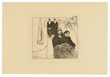 Alte Frauen von Arles, aus der Volpini Suite
