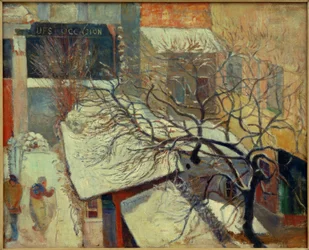 Paris im Schnee