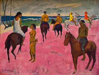 Reiter am Strand, 1902