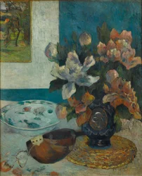 Stillleben mit Mandoline, 1885