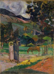Tahitianische Landschaft