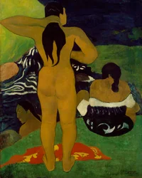 Tahitianische Frauen beim Baden, 1892