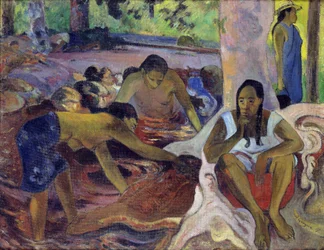Tahitianische Fischerinnen