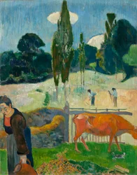 Die rote Kuh, 1889