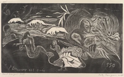 Das Universum wird erschaffen, aus Fragrance Noa Noa, 1893-94