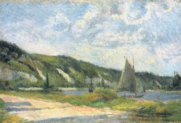 Die Klippen von La Bouille, 1884