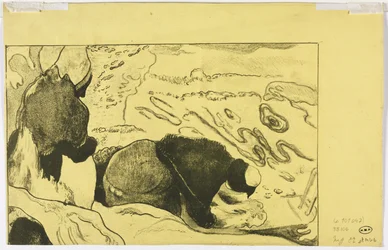 Volpini Suite: Frauen beim Wäschewaschen (verso)