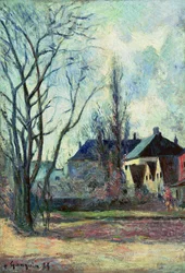 Winterlandschaft in Kopenhagen, 1885
