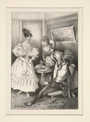 (?). (Ich bin bereit.)